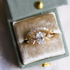 Cara | 0.7 ct. Oval Diamond Triple Station Ring
