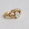 Cara | 0.7 ct. Oval Diamond Triple Station Ring
