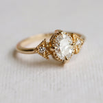 Carrie | Oval 0.7 ct. Lab-Grown Diamond North-South Prong Ring
