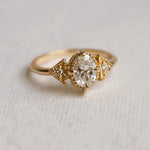 Carrie | Oval 0.7 ct. Lab-Grown Diamond North-South Prong Ring