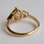 Carrie | Oval 0.7 ct. Lab-Grown Diamond North-South Prong Ring