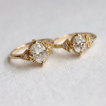 Carrie | Oval 0.7 ct. Lab-Grown Diamond North-South Prong Ring