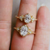 Carrie | Oval 0.7 ct. Lab-Grown Diamond North-South Prong Ring