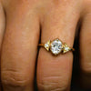 Carrie | Oval 0.7 ct. Lab-Grown Diamond North-South Prong Ring