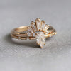 Aurora | 0.3 ct. Pear Cut Diamond Accented Ring