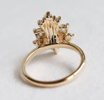 DECORA | Pear Lab-Grown Diamond Accented Ring