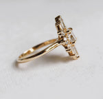 DECORA | Round Lab-Grown Diamond Halo Ring