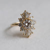 DECORA | Round Lab-Grown Diamond Halo Ring