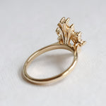 CORA | Pear Lab-Grown Diamond Accented Ring