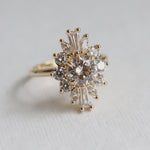 CORA | Round Lab-Grown Diamond Halo Ring