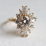 CORA | Round Lab-Grown Diamond Halo Ring