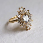 CORA | Round Lab-Grown Diamond Halo Ring