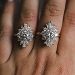 DECORA | Round Lab-Grown Diamond Halo Ring