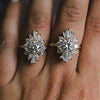 CORA | Round Lab-Grown Diamond Halo Ring