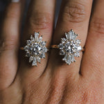 CORA | Round Lab-Grown Diamond Halo Ring
