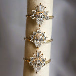 DECORA | Pear Lab-Grown Diamond Accented Ring