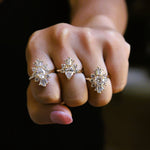 DECORA | Pear Lab-Grown Diamond Accented Ring
