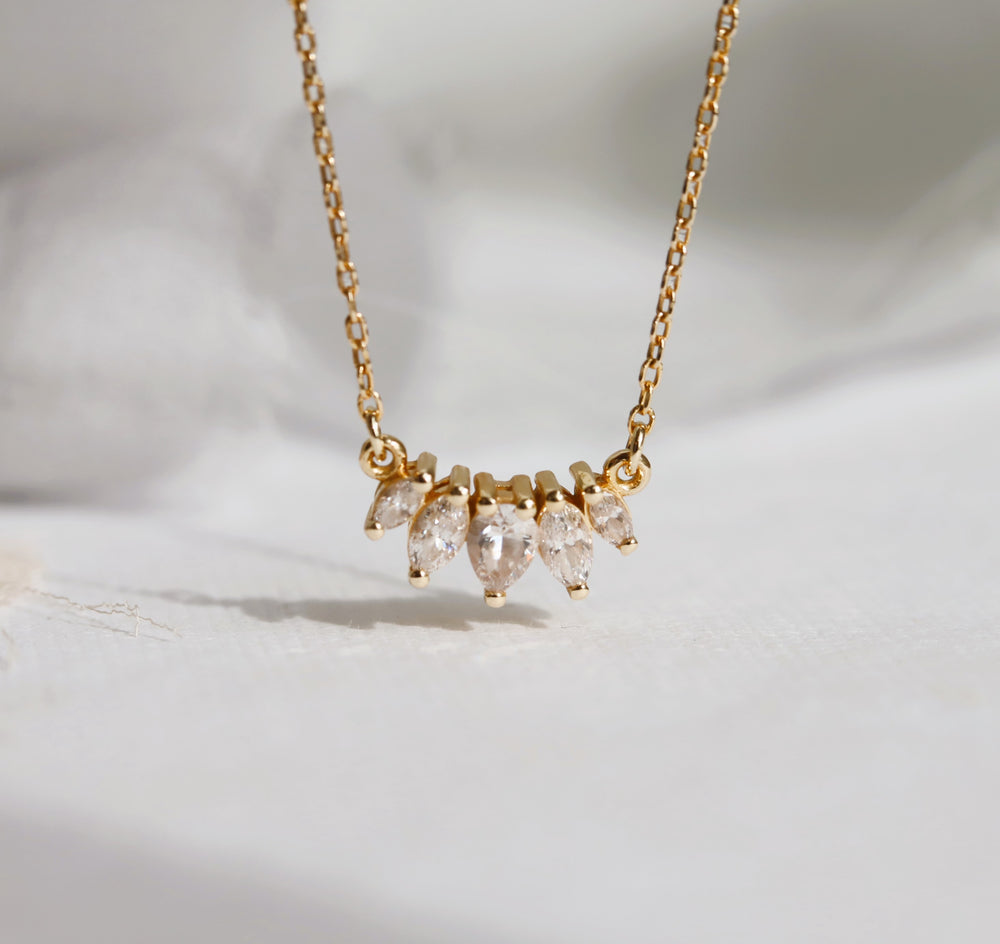 Evelina Crown Necklace