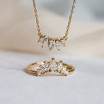 Evelina Crown Necklace