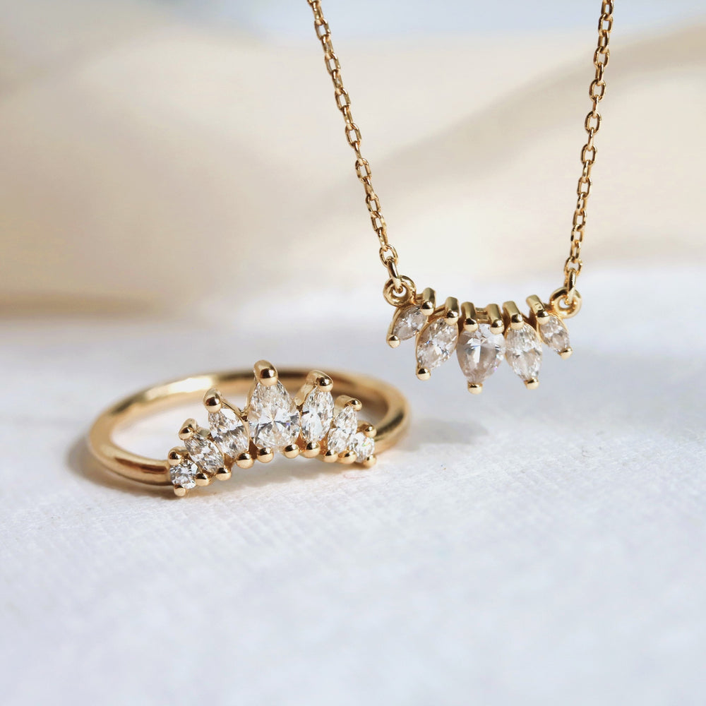 Evelina Crown Necklace