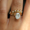 JOY | 5-Stone Arch Band in Pearl