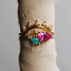 JOY | 5-Stone Arch Band in Pearl