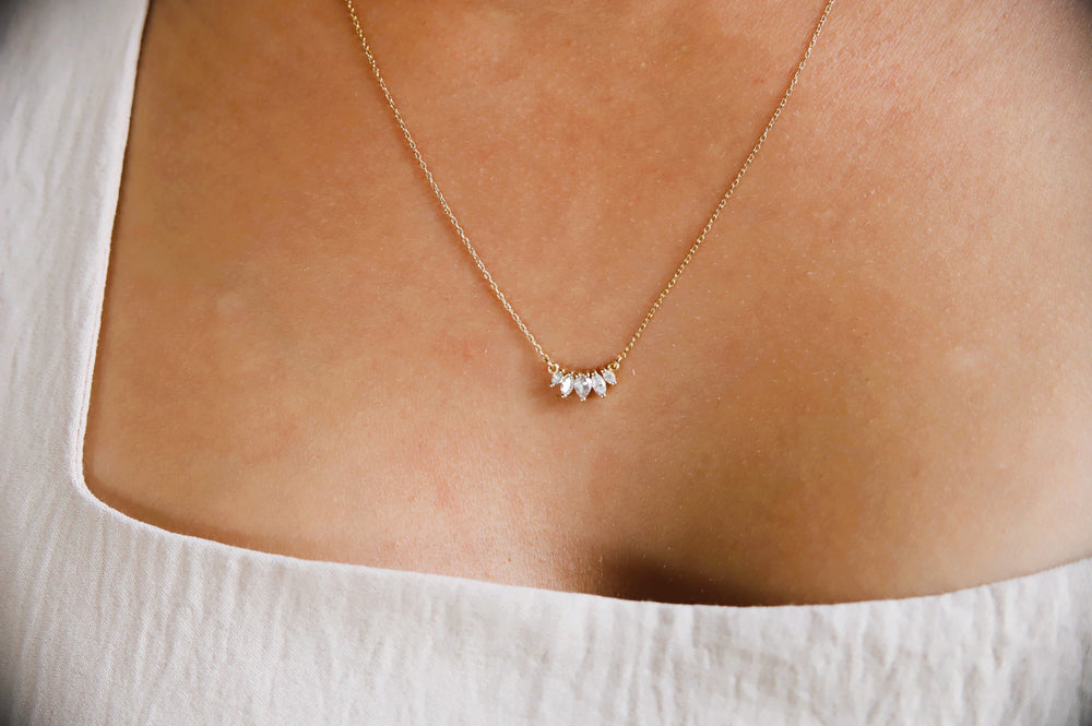 Evelina Crown Necklace
