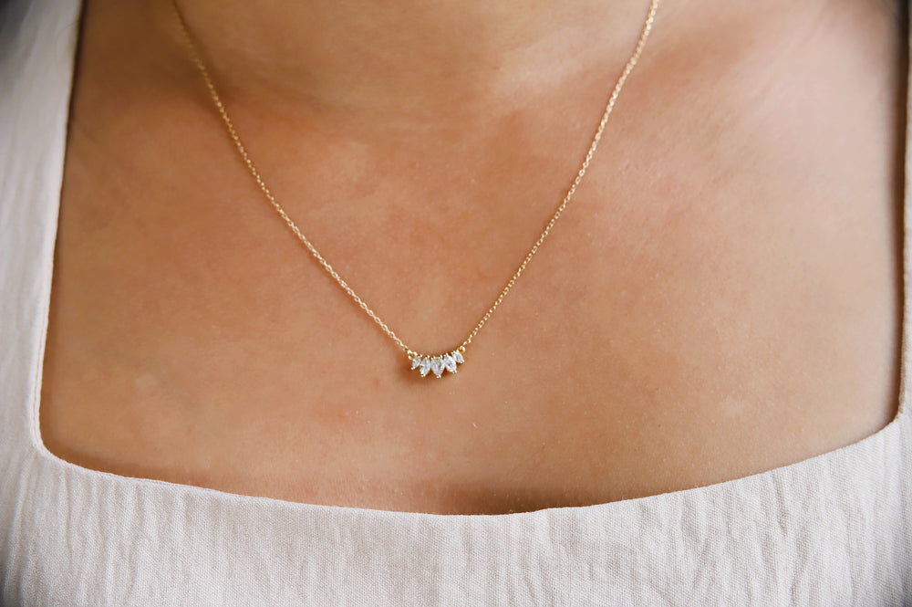 Evelina Crown Necklace