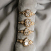 Cara | 0.7 ct. Oval Diamond Triple Station Ring
