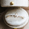 Aurora | 0.3 ct. Pear Cut Diamond Accented Ring