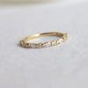 LUCIE | 11-Stone 1/3 CTW Floating Diamond Wedding Ring