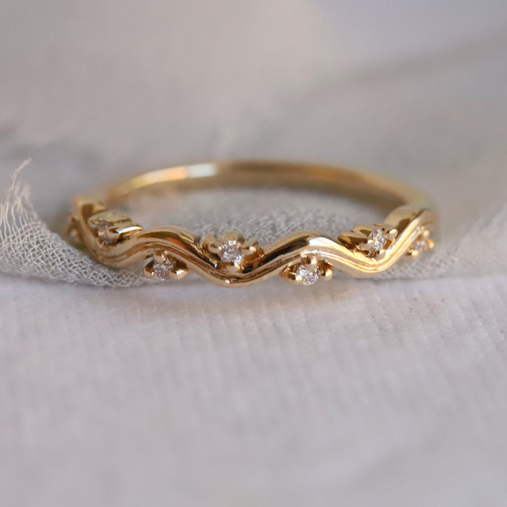 Wave | Wave Diamond Straight Band
