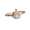 Alexis | 1 ct. Pear Lab-Grown Diamond Triangle Side Stone Ring