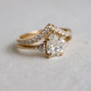 Alexis | 1 ct. Pear Lab-Grown Diamond Triangle Side Stone Ring
