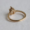 Alexis | 1 ct. Pear Lab-Grown Diamond Triangle Side Stone Ring
