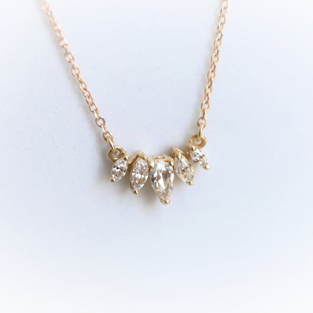 Evelina Crown Necklace