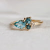 Bella | Blue Topaz Cluster Ring