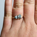Bella | Blue Topaz Cluster Ring