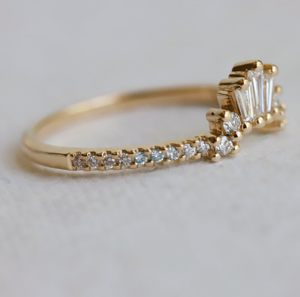 Empress Crown No.3 (Pave' Band)