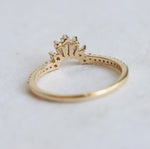 Empress Crown No.3 (Pave' Band)