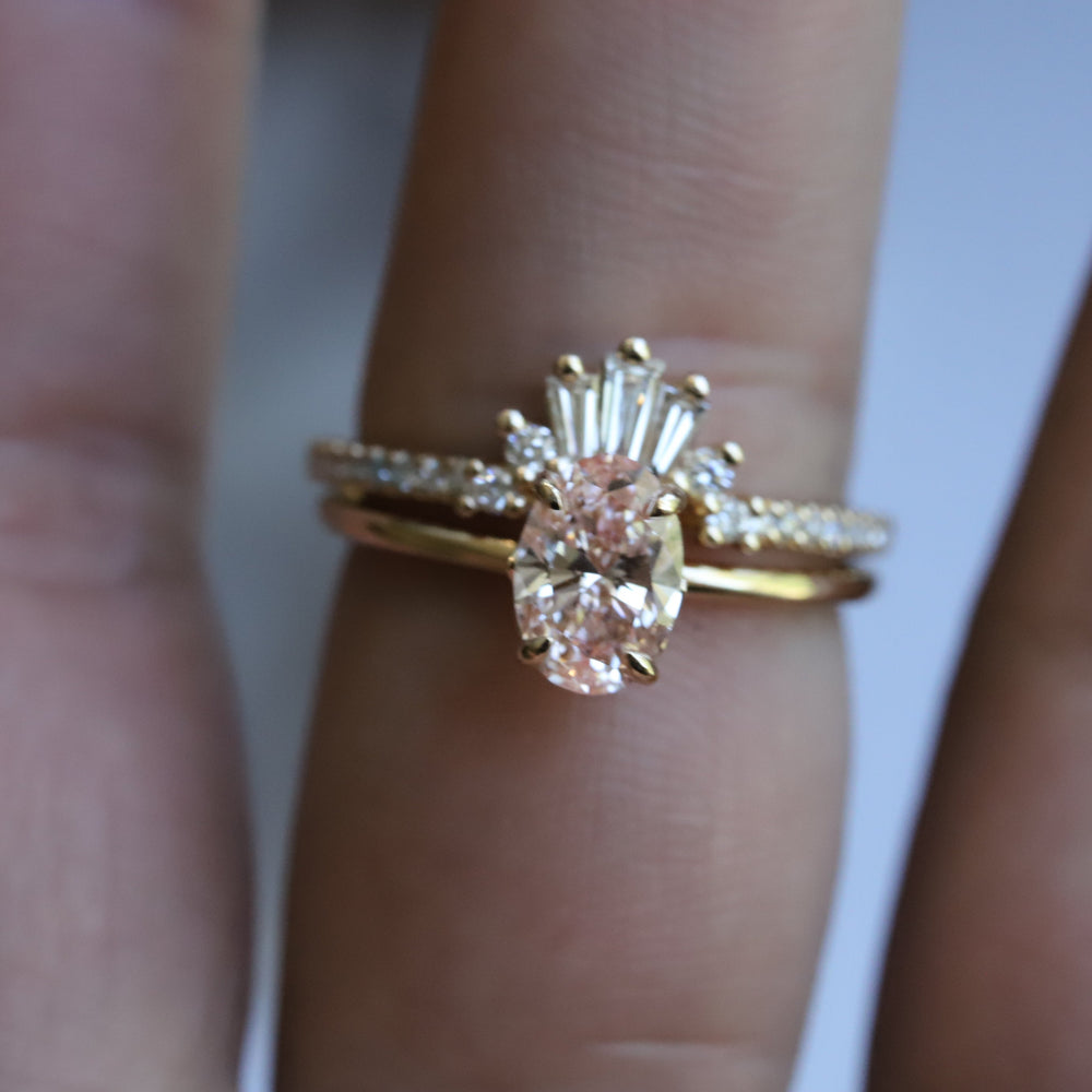 Empress Crown No.3 (Pave' Band)