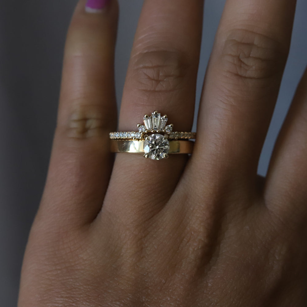 Empress Crown No.3 (Pave' Band)