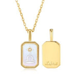 Stella | Zodiac Amulet Mother Of Pearl Necklace