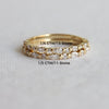 LUCIE | 11-Stone 1/3 CTW Floating Diamond Wedding Ring