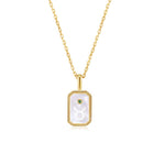 Stella | Zodiac Amulet Mother Of Pearl Necklace