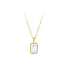 Stella | Zodiac Amulet Mother Of Pearl Necklace
