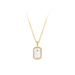 Stella | Zodiac Amulet Mother Of Pearl Necklace
