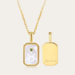 Stella | Zodiac Amulet Mother Of Pearl Necklace