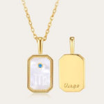 Stella | Zodiac Amulet Mother Of Pearl Necklace