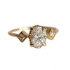 Cara | 0.7 ct. Oval Diamond Triple Station Ring